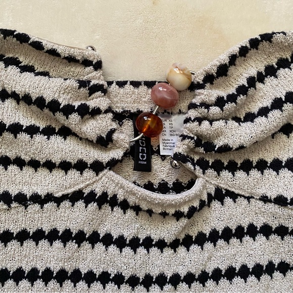 SOLD H&M striped Tube Top - Picture 2 of 5